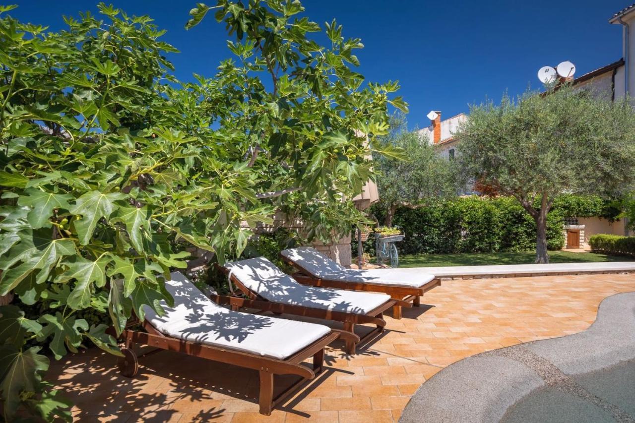 Family Villa Elizabeta With Pool In Umag Cepljani Esterno foto